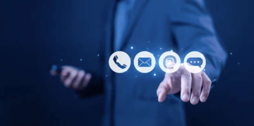 Contact options illustration